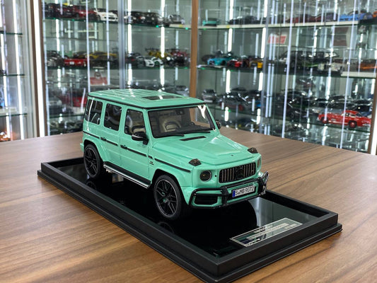 1/18 Resin Motor Helix Mercedes Benz AMG G63 2019 Tiffany Blue Limited 99 pcs