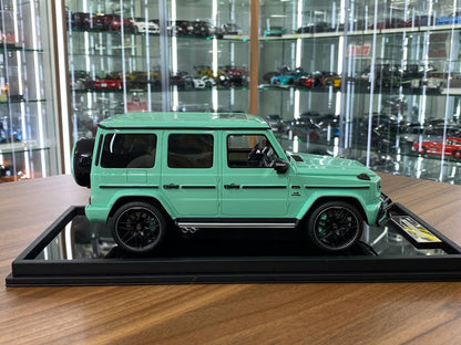 1/18 Resin Motor Helix Mercedes Benz AMG G63 2019 Tiffany Blue Limited 99 pcs