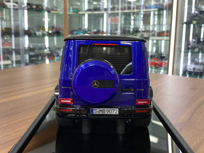 1/18 Resin Motor Helix Mercedes Benz AMG G63 2019 Metallic Blue Limited 99 pcs