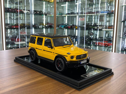 1/18 Resin Motor Helix Mercedes Benz AMG G63 2019 Yellow Limited 99 pcs