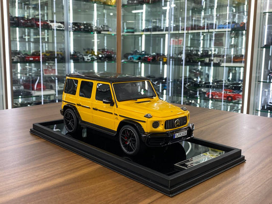 1/18 Resin Motor Helix Mercedes Benz AMG G63 2019 Yellow Limited 99 pcs