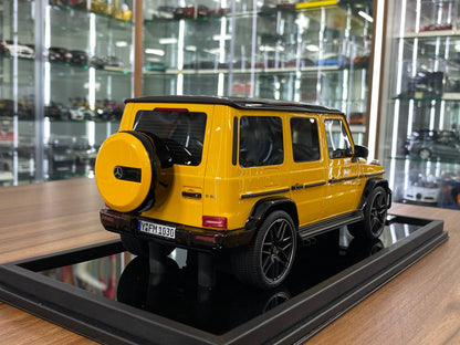 1/18 Resin Motor Helix Mercedes Benz AMG G63 2019 Yellow Limited 99 pcs
