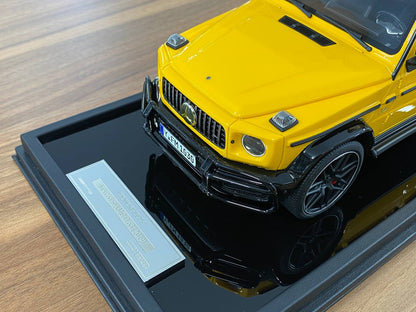 1/18 Resin Motor Helix Mercedes Benz AMG G63 2019 Yellow Limited 99 pcs