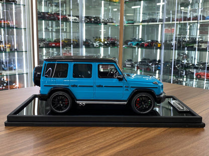 1/18 Resin Motor Helix Mercedes Benz AMG G63 2019 Baby Blue Limited 99 pcs