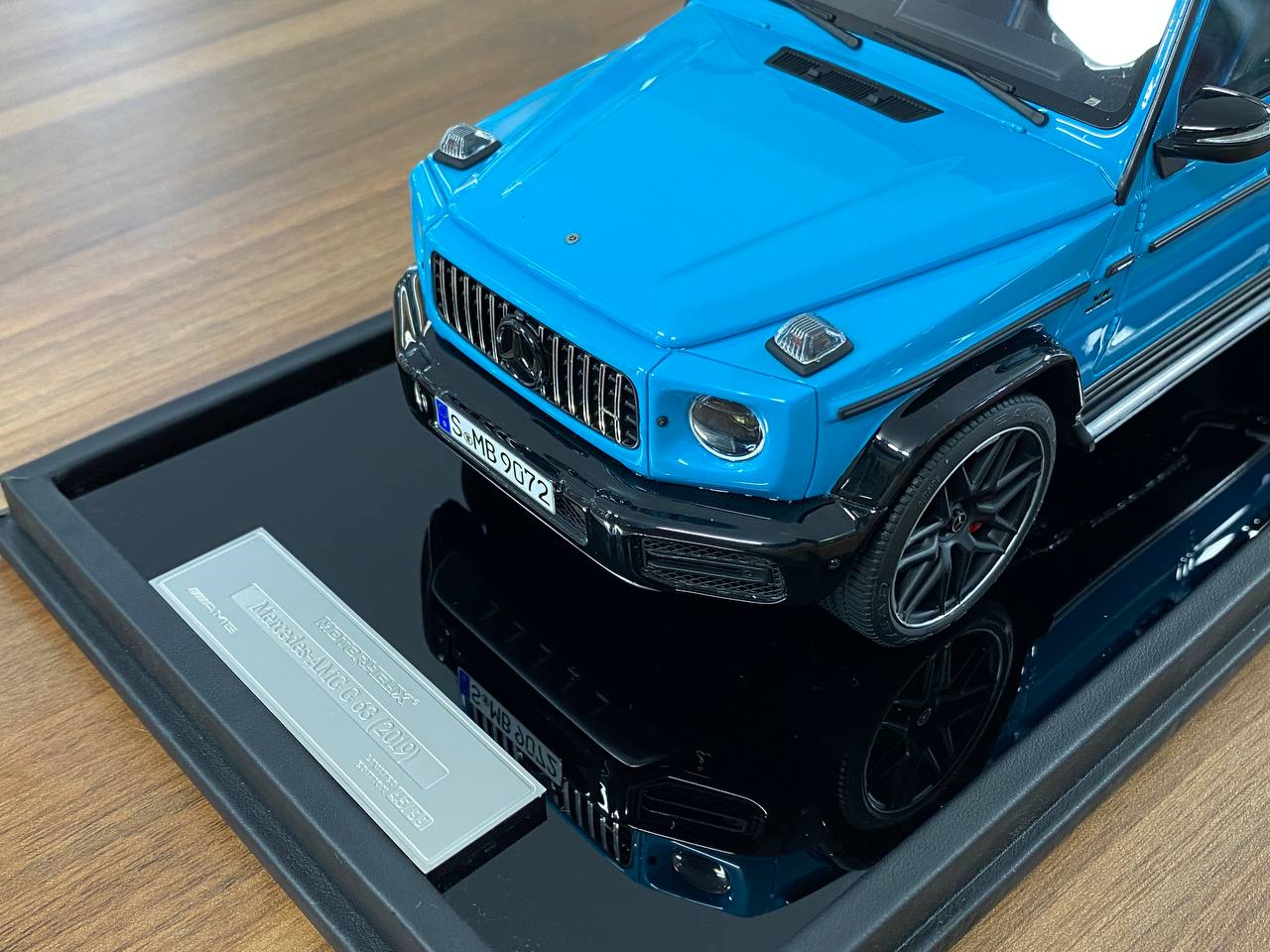 1/18 Resin Motor Helix Mercedes Benz AMG G63 2019 Baby Blue Limited 99 pcs