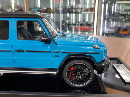 1/18 Resin Motor Helix Mercedes Benz AMG G63 2019 Baby Blue Limited 99 pcs