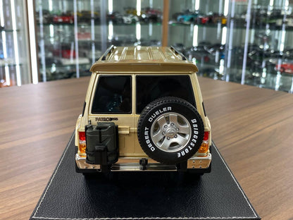 1/18 Diecast Nissan Patrol Super Safari Y60 Beige IVY Models Scale Model Car