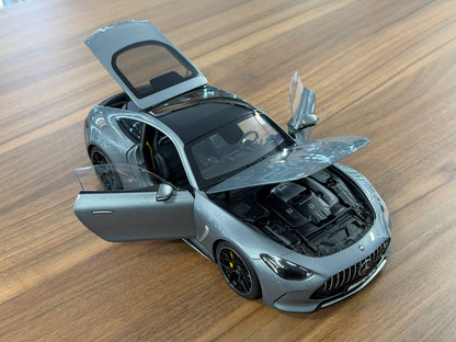 1:18 NZG Dealer Edition Mercedes-AMG GT 63 4MATIC+ - Selenite Grey