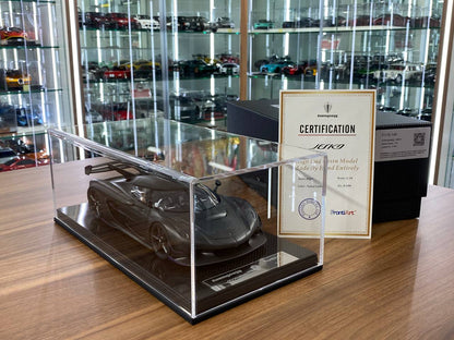 1/18 Resin FrontiArt Koenigsegg Jesko Naked Carbon Limited- 100 pcs