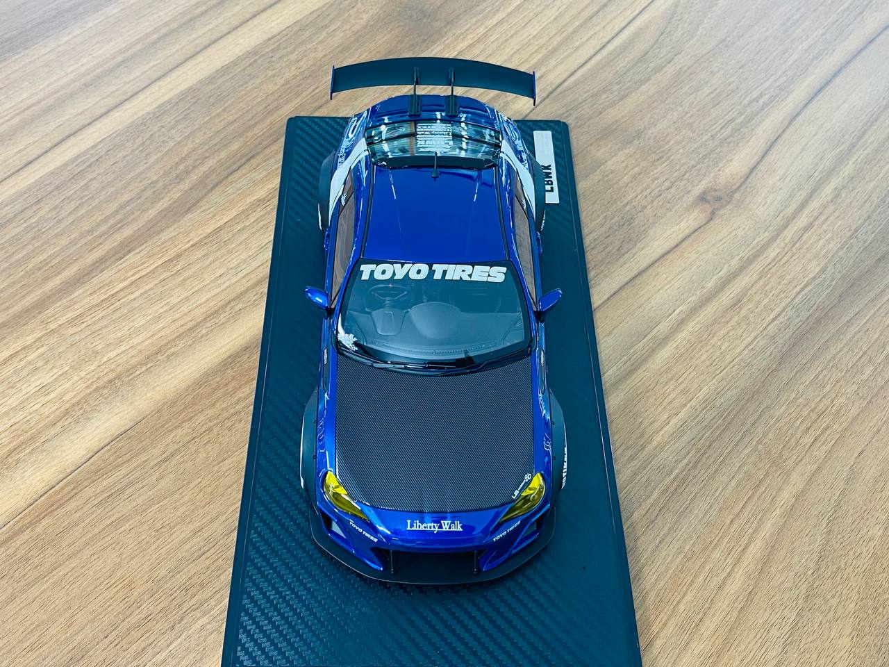 1/18 resin model Ignition Model  Toyota GT86 LBWK Blue