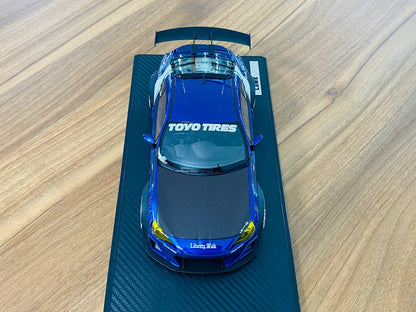 1/18 resin model Ignition Model  Toyota GT86 LBWK Blue