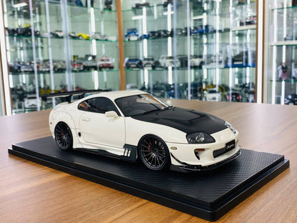 1/18 resin model  Ignition Model  Toyota Supra MK4 white/Black