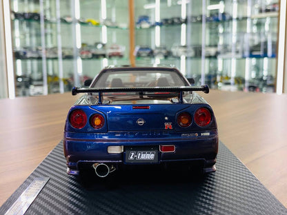 1/18 resin Ignition Model  Nissan Skyline GT-R R34 Z-tune Violet