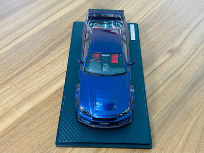 1/18 resin Ignition Model  Nissan Skyline GT-R R34 Z-tune Violet