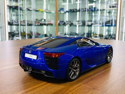 1/18 Diecast Metal Model  Full opening  AUTOart Lexus LFA Blue