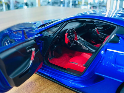 1/18 Diecast Metal Model  Full opening  AUTOart Lexus LFA Blue