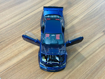 1/18 Diecast Model AUTOart Nissan GT-R R34 Z-tune Midnight purple
