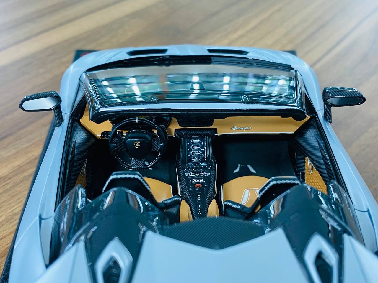 1/18 resin MR Collection Lamborghini Centanario Roadster argento Centanario (blue) Limited EditionEdition