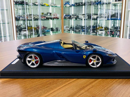 1/18 resin BBR Models Ferrari DAYTONA SP3 Blue Abu Dhabi Limited: 36 pcs