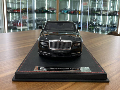 1/18 Resin DF Models Rolls Royce Spectre Black Limited-80 pcs