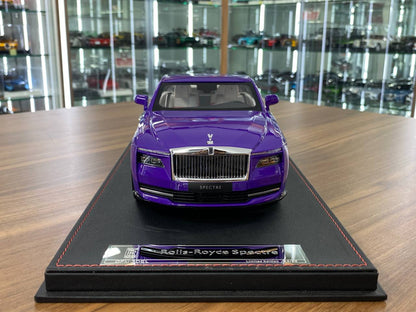 1/18 Resin DF Models Rolls Royce Spectre Purple Limited-28 pcs