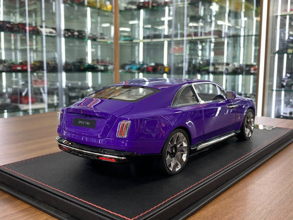 1/18 Resin DF Models Rolls Royce Spectre Purple Limited-28 pcs