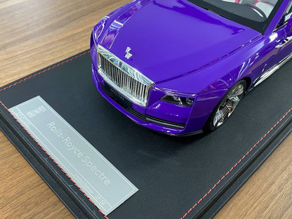1/18 Resin DF Models Rolls Royce Spectre Purple Limited-28 pcs