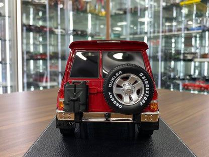 1/18 Diecast Nissan Patrol Super Safari Y60 Red IVY Models Scale Model Car