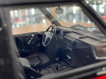 1/18 Diecast Nissan Patrol Super Safari Y60 Black IVY Models Scale Model Car