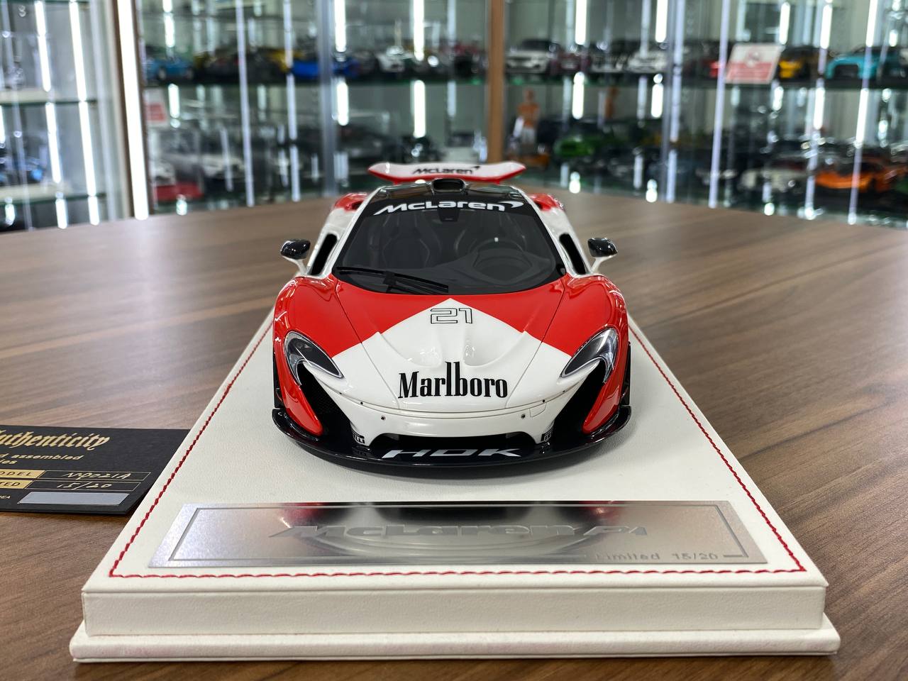 1/18 Resin – McLaren P1 (Marlboro Livery) by Davis & Giovanni – Limited 20 pcs