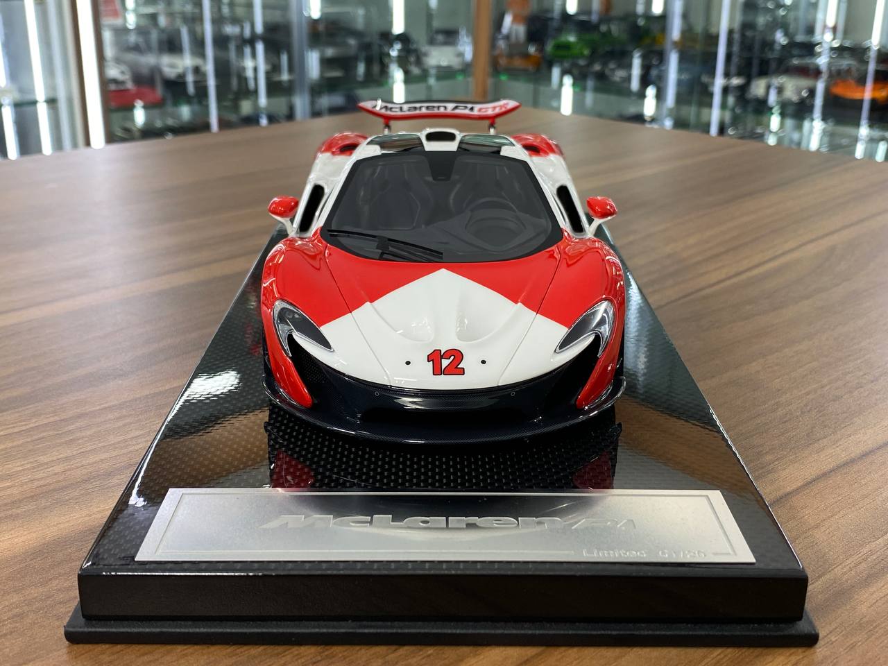 1/18 Resin McLaren P1 #12 Marlboro Edition by Davis & Giovanni – Limited 20 pcs