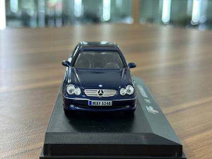 1/43 Diecast Mercedes-Benz CLK Blue Metallic (High Speed Model Collection)