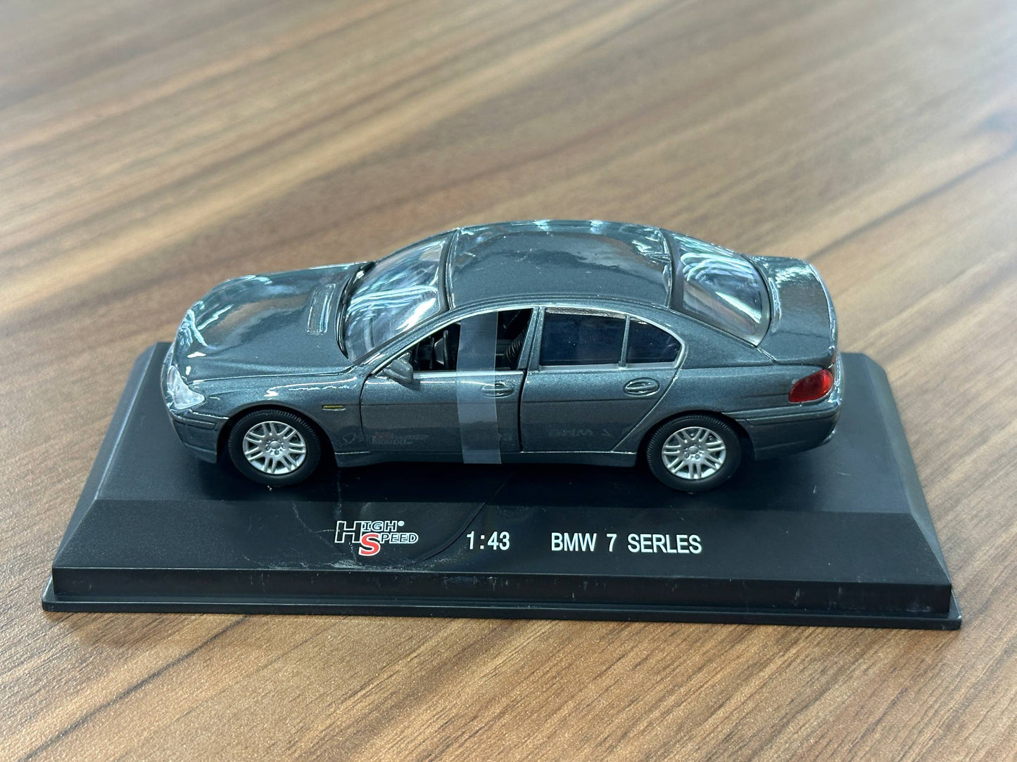 1/43 Diecast BMW 7 Series Grey Metallic (High Speed Model Collection)