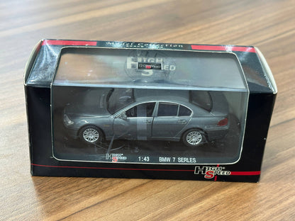 1/43 Diecast BMW 7 Series Grey Metallic (High Speed Model Collection)