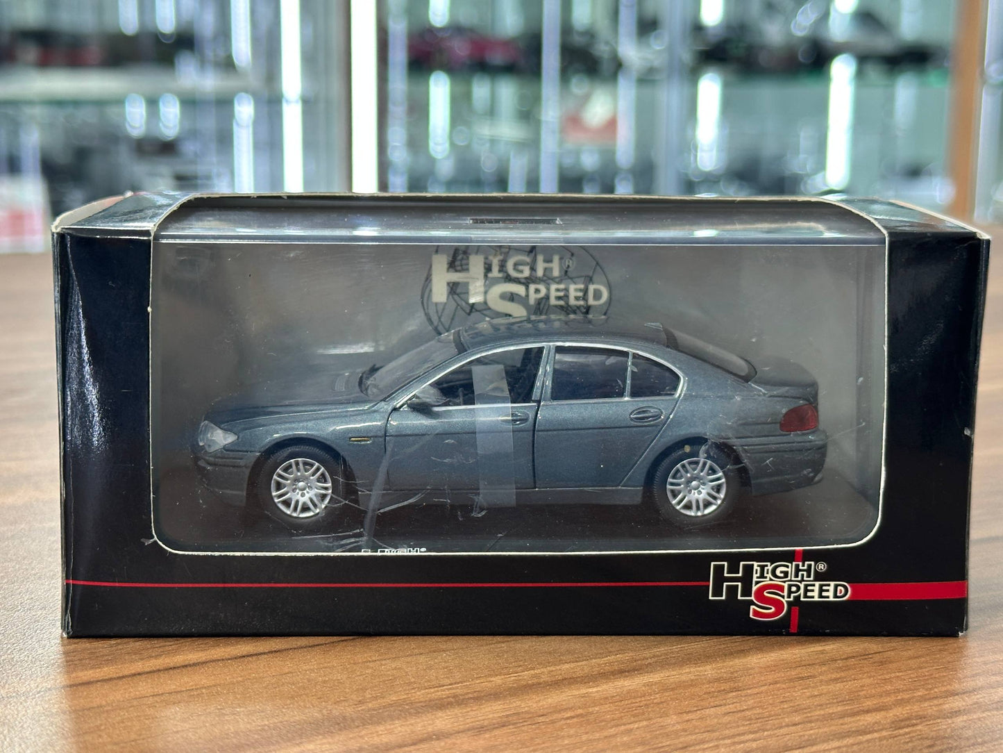 1/43 Diecast BMW 7 Series Grey Metallic (High Speed Model Collection)