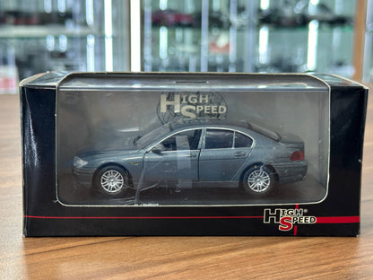 1/43 Diecast BMW 7 Series Grey Metallic (High Speed Model Collection)
