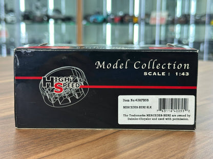1/43 Diecast Mercedes Benz SLK Blue  (High Speed Model Collection)