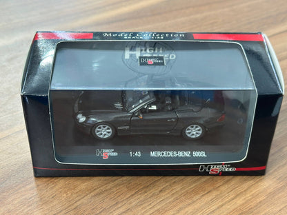 1/43 Diecast Mercedes Benz 500 SL Grey Metallic  (High Speed Model Collection)