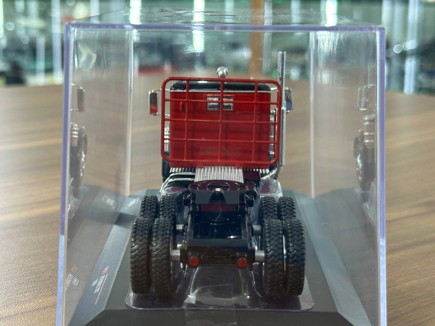 1/43 Diecast Peterbilt 281 1955 Truck Red & Black (ixo Model)