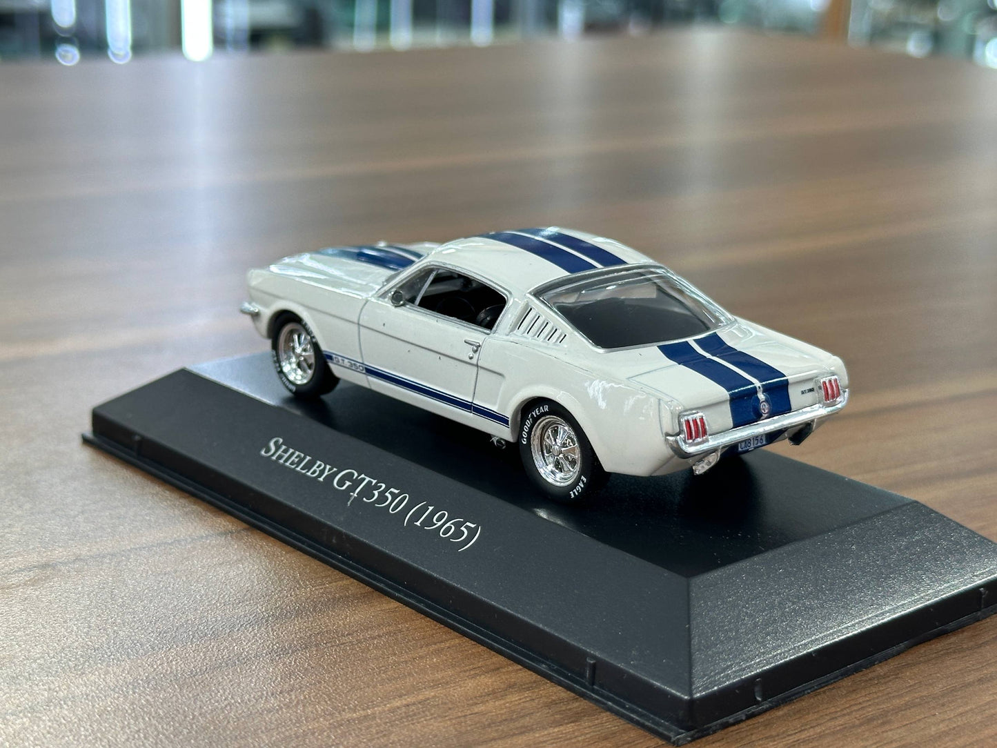 1/43 Diecast Ford Mustang Shelby GT 350 1965 White (Diecast Club)