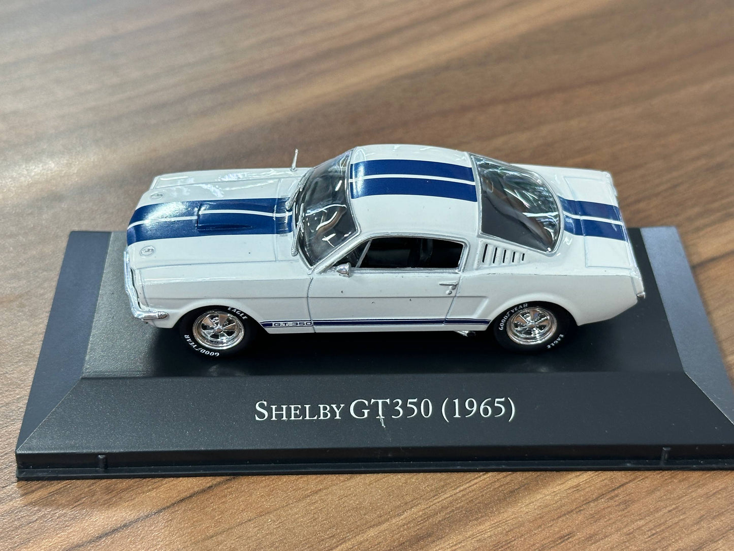 1/43 Diecast Ford Mustang Shelby GT 350 1965 White (Diecast Club)