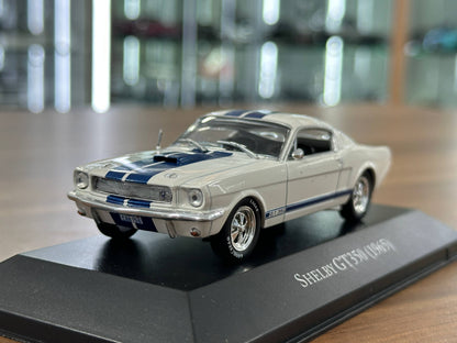 1/43 Diecast Ford Mustang Shelby GT 350 1965 White (Diecast Club)