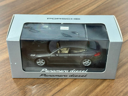 1/43 Diecast Porsche Panamera Diesel Grey Metallic (Porsche Collection)