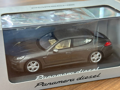 1/43 Diecast Porsche Panamera Diesel Grey Metallic (Porsche Collection)