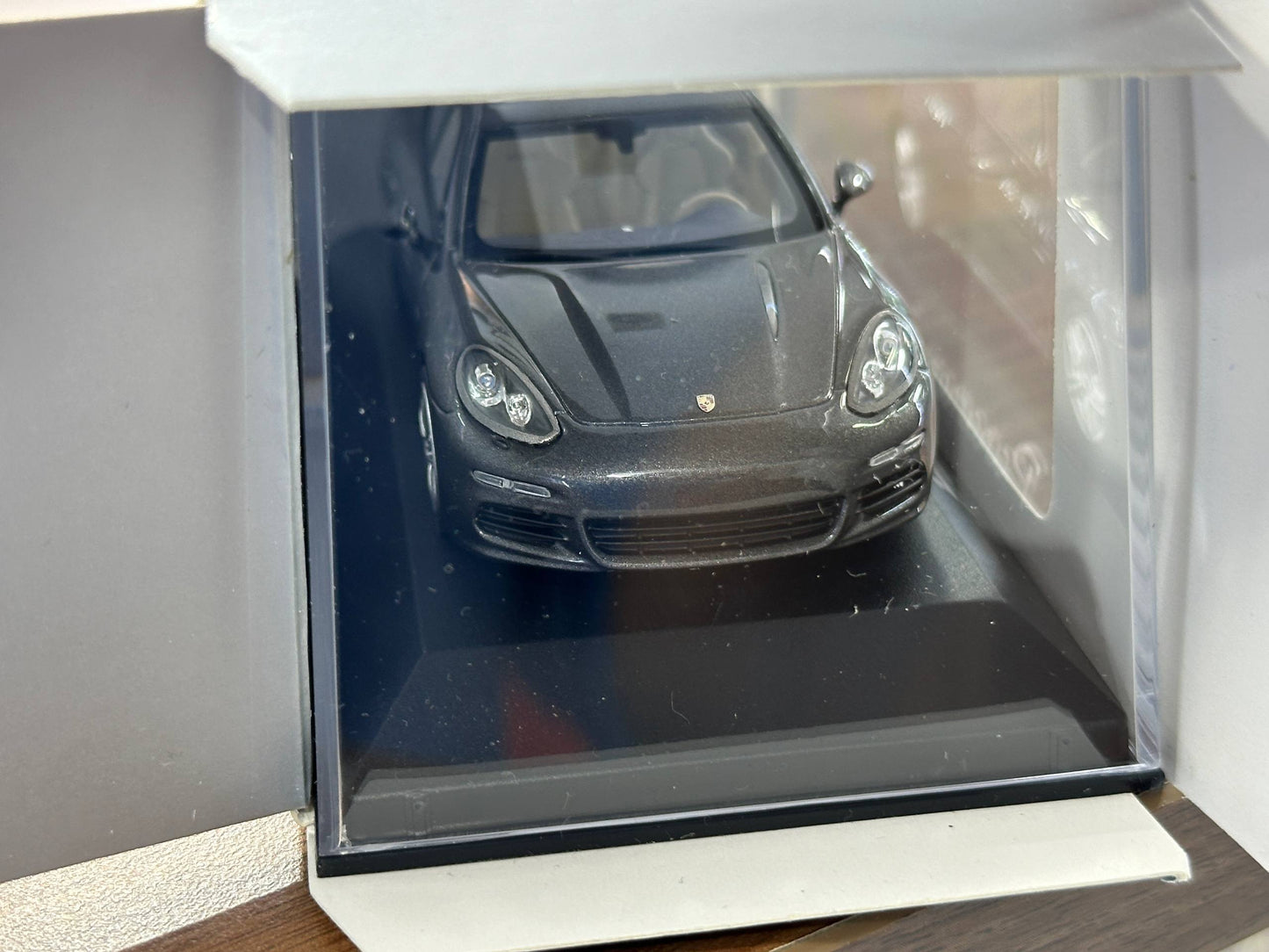 1/43 Diecast Porsche Panamera Diesel Grey Metallic (Porsche Collection)