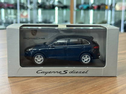 1/43 DiecastPorsche Cayanne S Diesel Dark Blue (Porsche Collection)