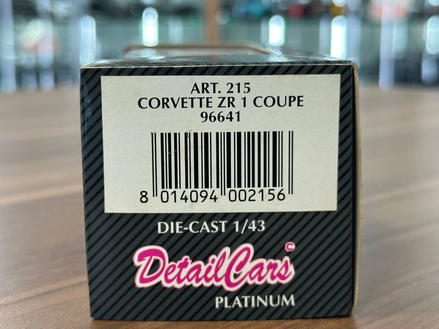 1/43 Diecast Chevrolet Corvette ZR1 Coupe Maroon (Detail Cars Platinum)