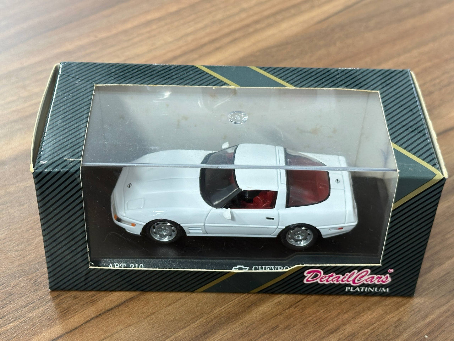 1/43 Diecast Chevrolet Corvette ZR1 Coupe White (Detail Cars Platinum)