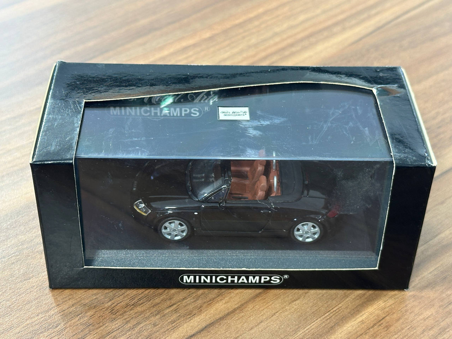 1/43 Diecast  Audi TT Roadster 1999 Black (Minichamps)