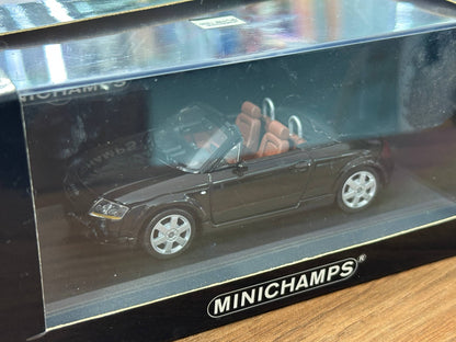 1/43 Diecast  Audi TT Roadster 1999 Black (Minichamps)